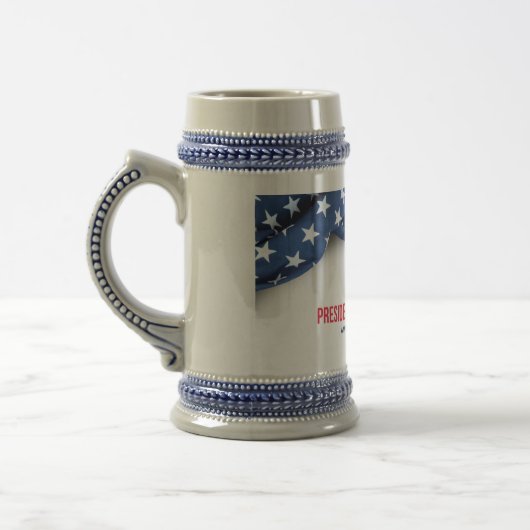 President Donald Trump herdenkingsmunt Stein Bierpul (Links)