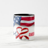 President Donald Trump herdenkingsmunt Stein Tweekleurige Koffiemok (Center)