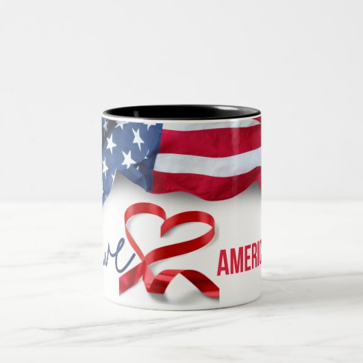 President Donald Trump herdenkingsmunt Stein Tweekleurige Koffiemok (Center)