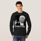 PRESIDENT DONALD TRUMP, houdt het Echte T-shirts (Voorkant volledig)