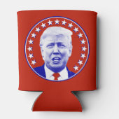 President Donald Trump in het rood Blikjeskoeler (Achterkant)