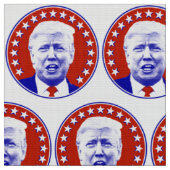President Donald Trump in het rood Stof (Close Up)