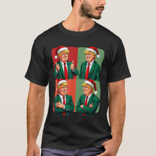 President Donald Trump Inauguratie 2025 Retro Chr T-shirt