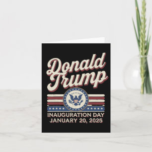 President Donald Trump Inauguratie 2025 Supporter Kaart