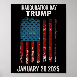 President Donald Trump Inauguratie Dag 2025 2 Poster