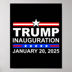 President Donald Trump Inauguratie Dag 2025 4 Poster