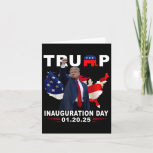 President Donald Trump Inauguratie Dag 2025 Kaart