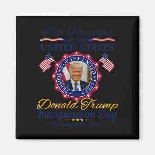President Donald Trump Inauguratie Dag 2025 Magneet