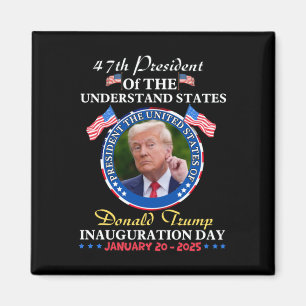 President Donald Trump Inauguratie Dag 2025 Magneet