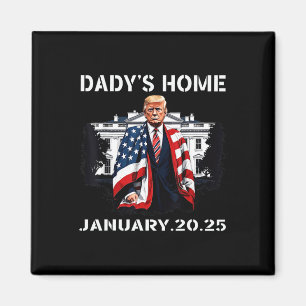 President Donald Trump Inauguratie Dag 2025 Memor Magneet