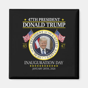 President Donald Trump Inauguratie Dag 2025 (op B Magneet