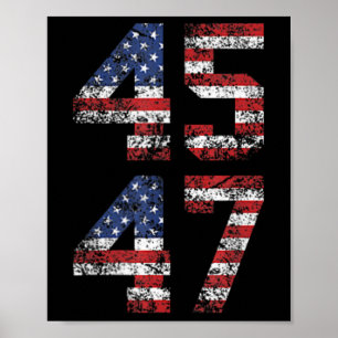 President Donald Trump Inauguratie Dag 2025 Poster