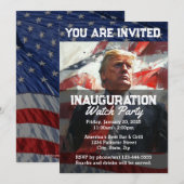 President Donald Trump Inauguratie Partij Custom Kaart (Voorkant / Achterkant)