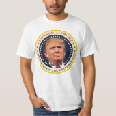 President Donald Trump Inauguratie Souvenir T-shirt (Voorkant)