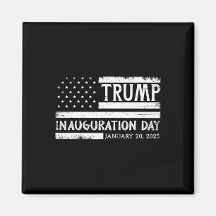 President Donald Trump Inauguratiedag 2025 47e Magneet