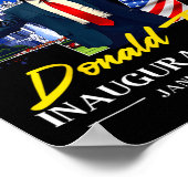 President Donald Trump Inauguratiedag 2025 47e Poster (Hoek)