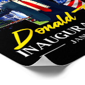 President Donald Trump Inauguratiedag 2025 47e Poster (Hoek)