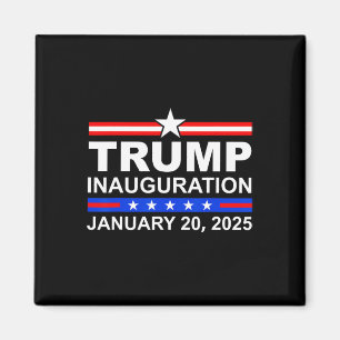 President Donald Trump Inauguratiedag 2025 4 Magneet