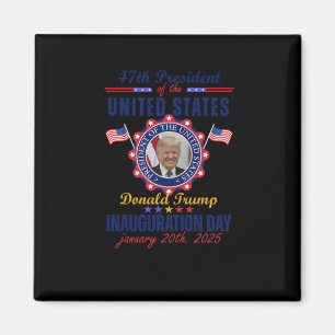 President Donald Trump inauguratiedag 2025 in de V Magneet