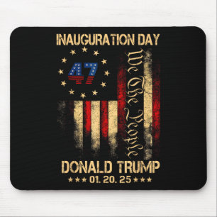 President Donald Trump Inauguratiedag 2025 Muismat