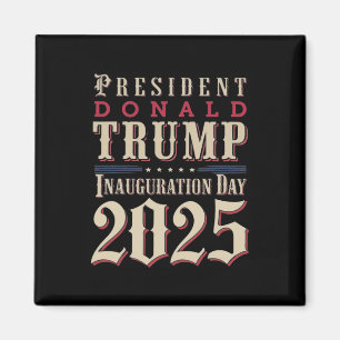 President Donald Trump Inauguratiedag 2025 Suppo Magneet
