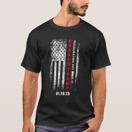 President Donald Trump Inauguratiedag 2025 T-shirt