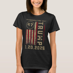 President Donald Trump Inauguratiedag 2025 T-shirt