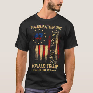 President Donald Trump Inauguratiedag 2025 T-shirt