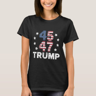 President Donald Trump Inauguratiedag 2025 Verenig T-shirt