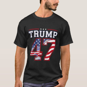 President Donald Trump Inauguratiedag 2025 Verenig T-shirt