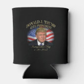 President Donald Trump Inauguration Herdenking Blikjeskoeler (Achterkant)