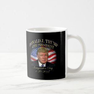 President Donald Trump Inauguration Herdenking Koffiemok