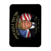 President Donald Trump Inauguration Herdenking Magneet (Verticaal)