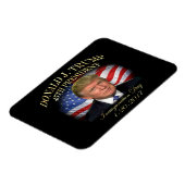 President Donald Trump Inauguration Herdenking Magneet (Linkerzijde)