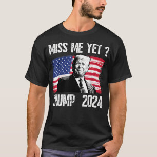 President Donald Trump juffrouw me nog maar grappi T-shirt