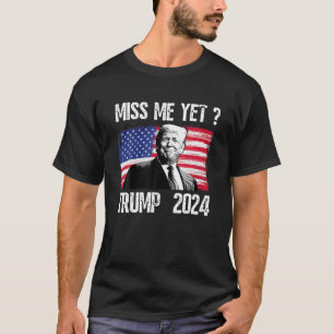 President Donald Trump juffrouw me nog maar grappi T-shirt