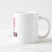 PRESIDENT DONALD TRUMP JUMBO KOFFIE MOK (Rechts)