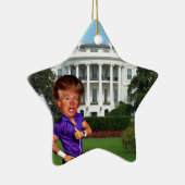 president donald trump keramisch ornament (Rechts)
