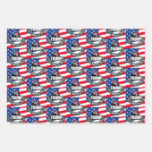 President Donald Trump kerstmis Inpakpapier Vel (Voorkant 3)