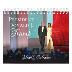 President Donald Trump Kleine Kalender Maandelijks