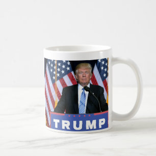 President Donald Trump Koffiemok