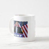 President Donald Trump Koffiemok (Voorkant links)