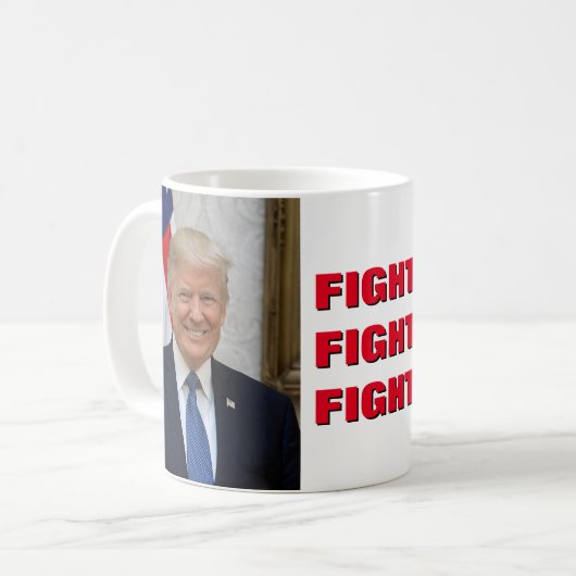 President Donald Trump Koffiemok (Voorkant links)