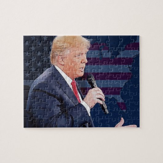 President Donald Trump Legpuzzel (Horizontaal)