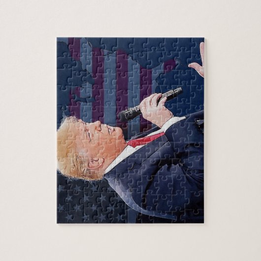 President Donald Trump Legpuzzel (Verticaal)