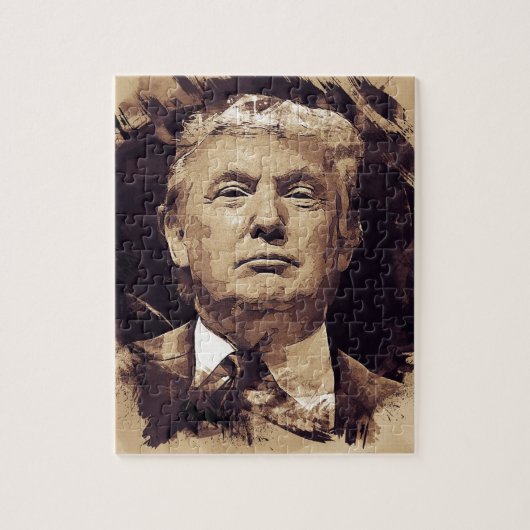 President Donald Trump Legpuzzel (Verticaal)