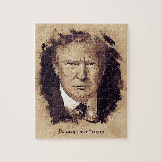 President Donald Trump Legpuzzel (Verticaal)