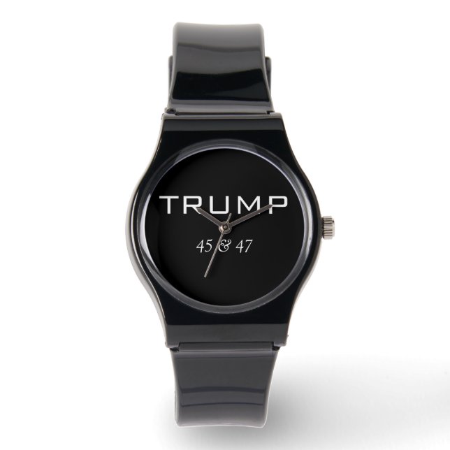 PRESIDENT DONALD TRUMP MANNEN WATCH HORLOGE (Voorkant)