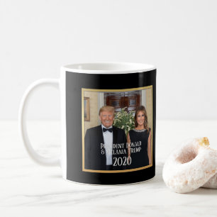 President Donald Trump & Melania Elegant 2020 Koffiemok