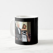 President Donald Trump & Melania Elegant 2020 Koffiemok (Voorkant links)